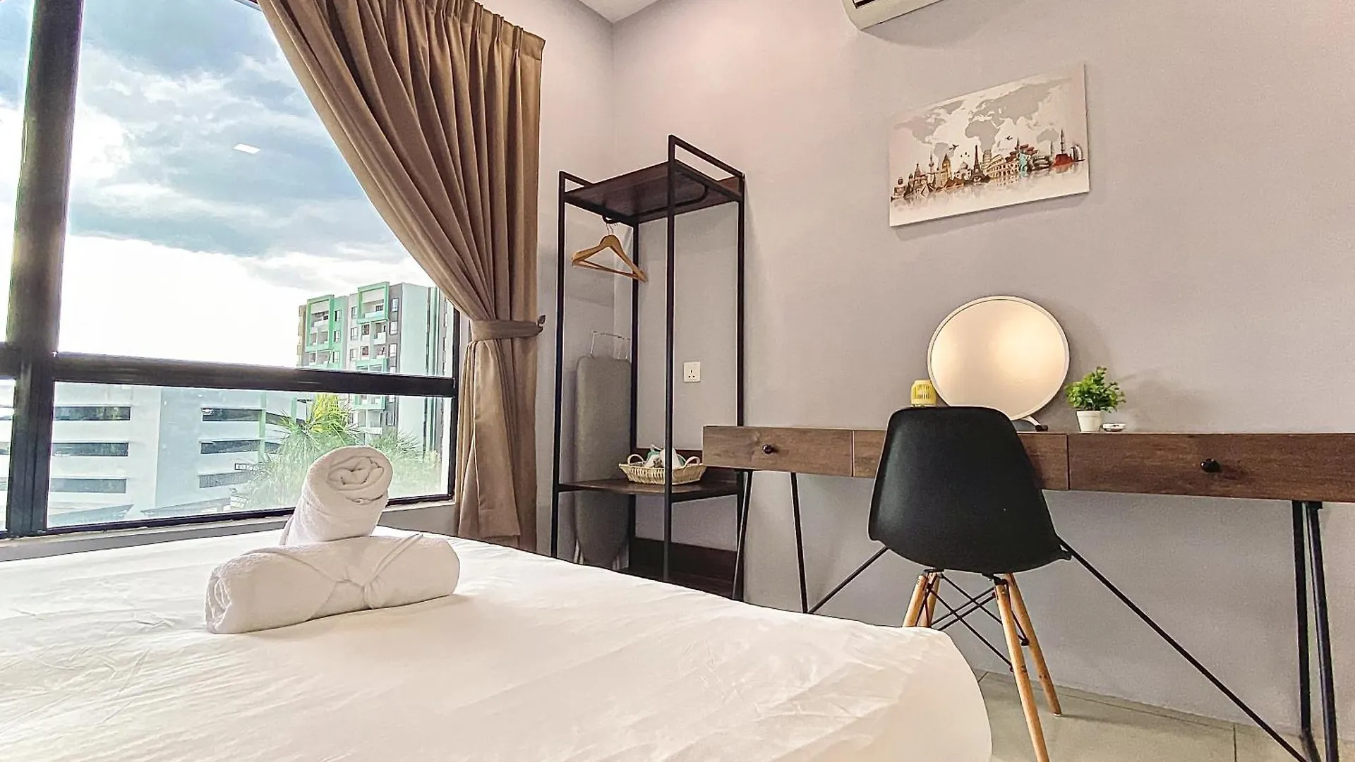 公寓 Poolview Waterpark 300Mbps Ipoh Homestay Manhattan Condo 4-7Pax 3Bedroom Station 18 Pengkalan 马来西亚